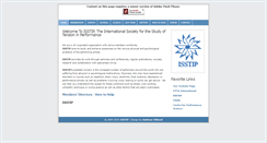 Desktop Screenshot of isstip.org